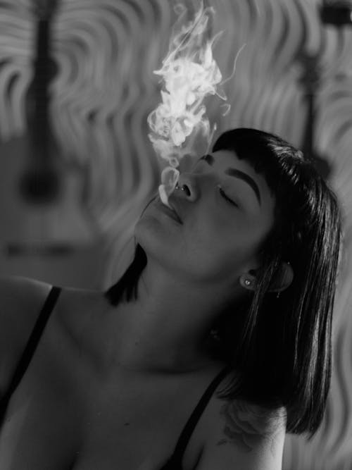 Woman Doing Smoke