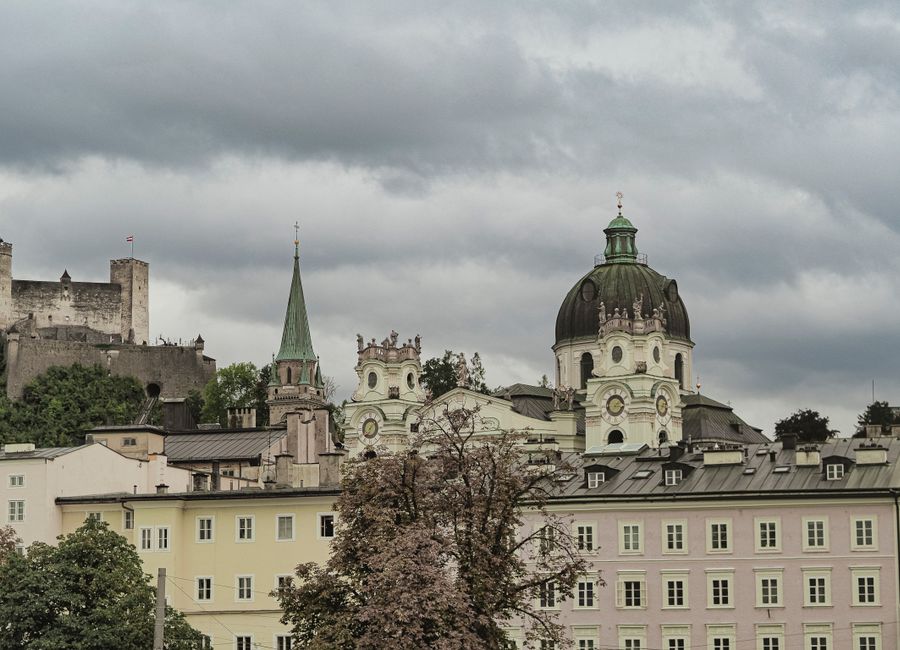 Salzburg, Austria — skyline and landmarks · stay connected with a Salzburg eSIM from My Holiday SIM