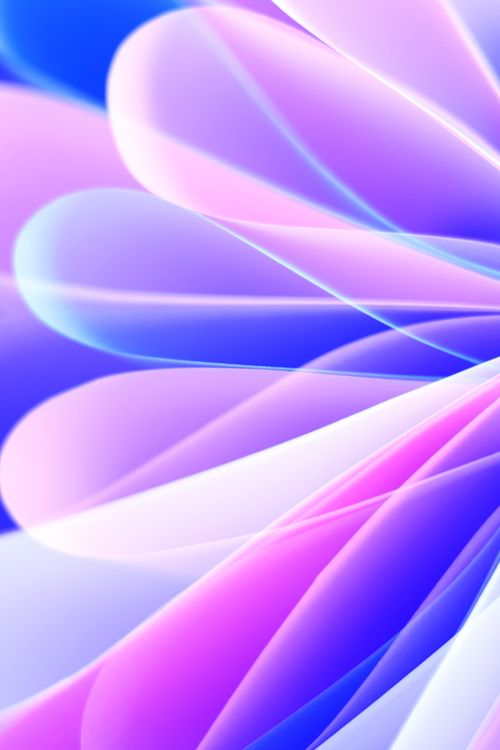 Free Elegant abstract artwork with pastel hues resembling a flower. Soft, dreamy, and artistic composition. Stock Photo