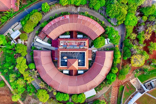 Aerial Photo of House