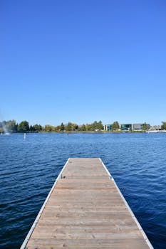 以下是优化后的句子：
海湾、海湾湖和水体的免费库存照片