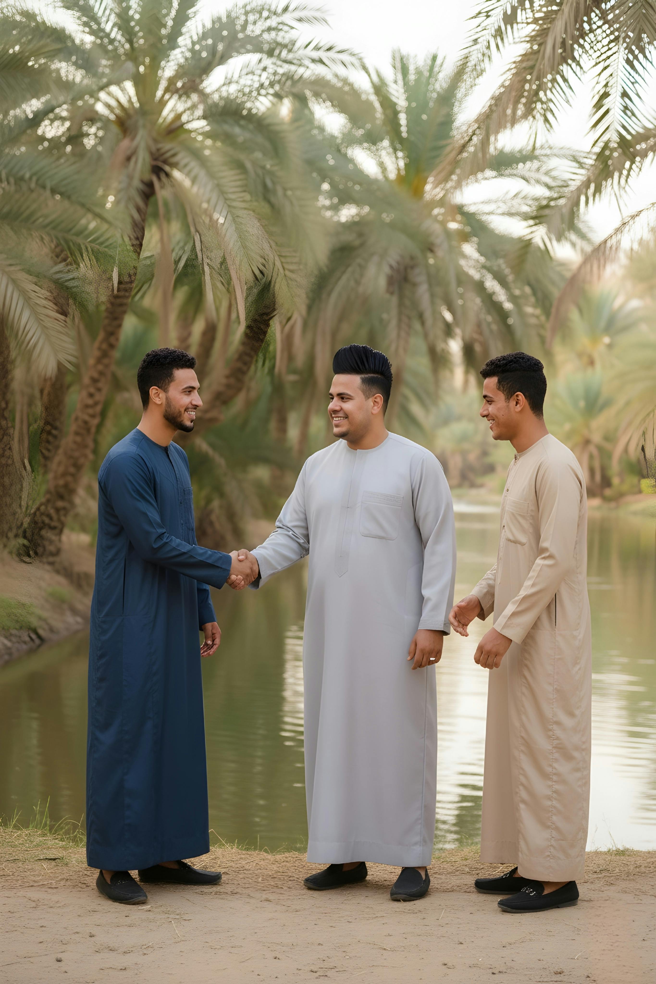 Fans supporting their national teams with flags