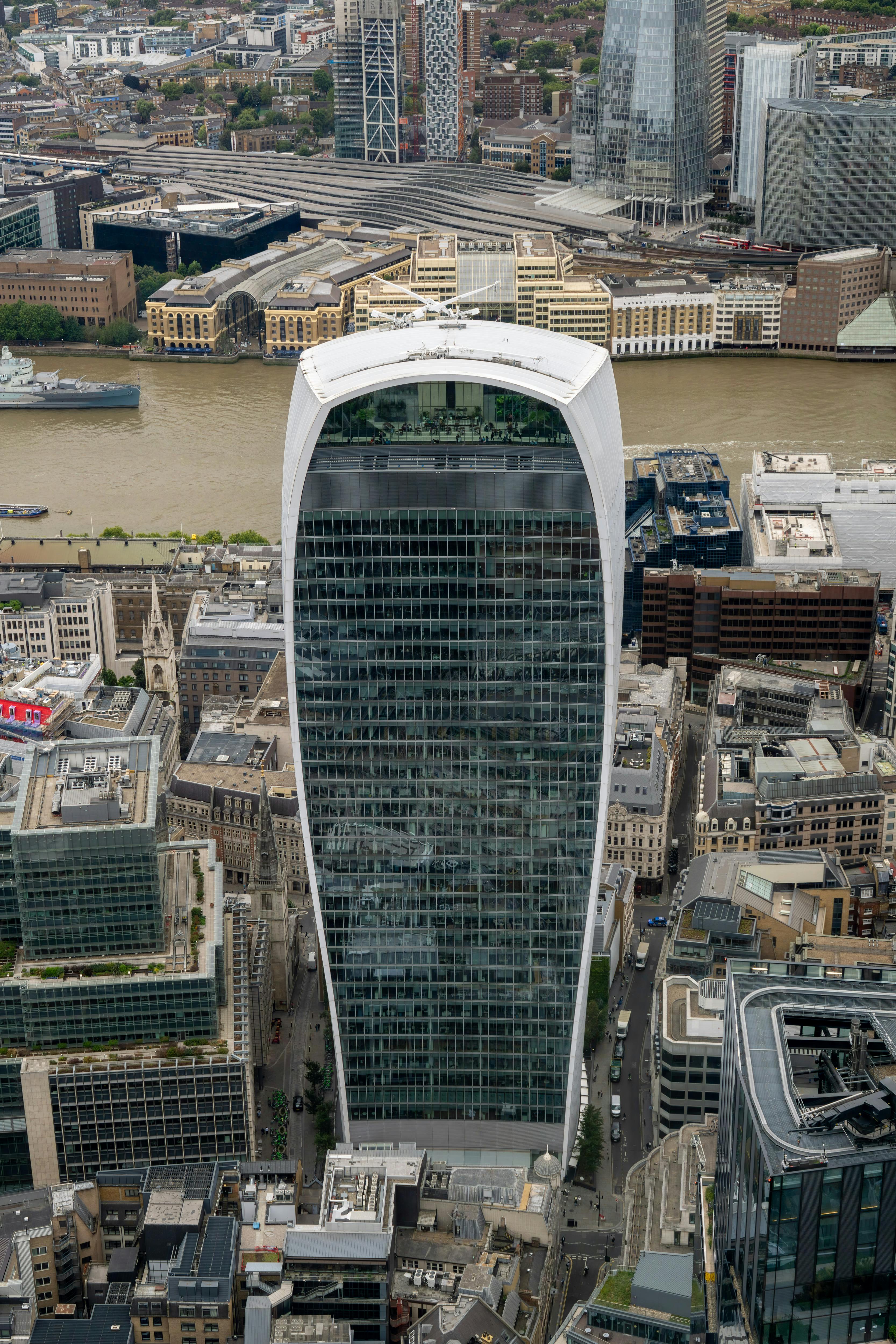 天空花园对讲机伦敦摩天大楼