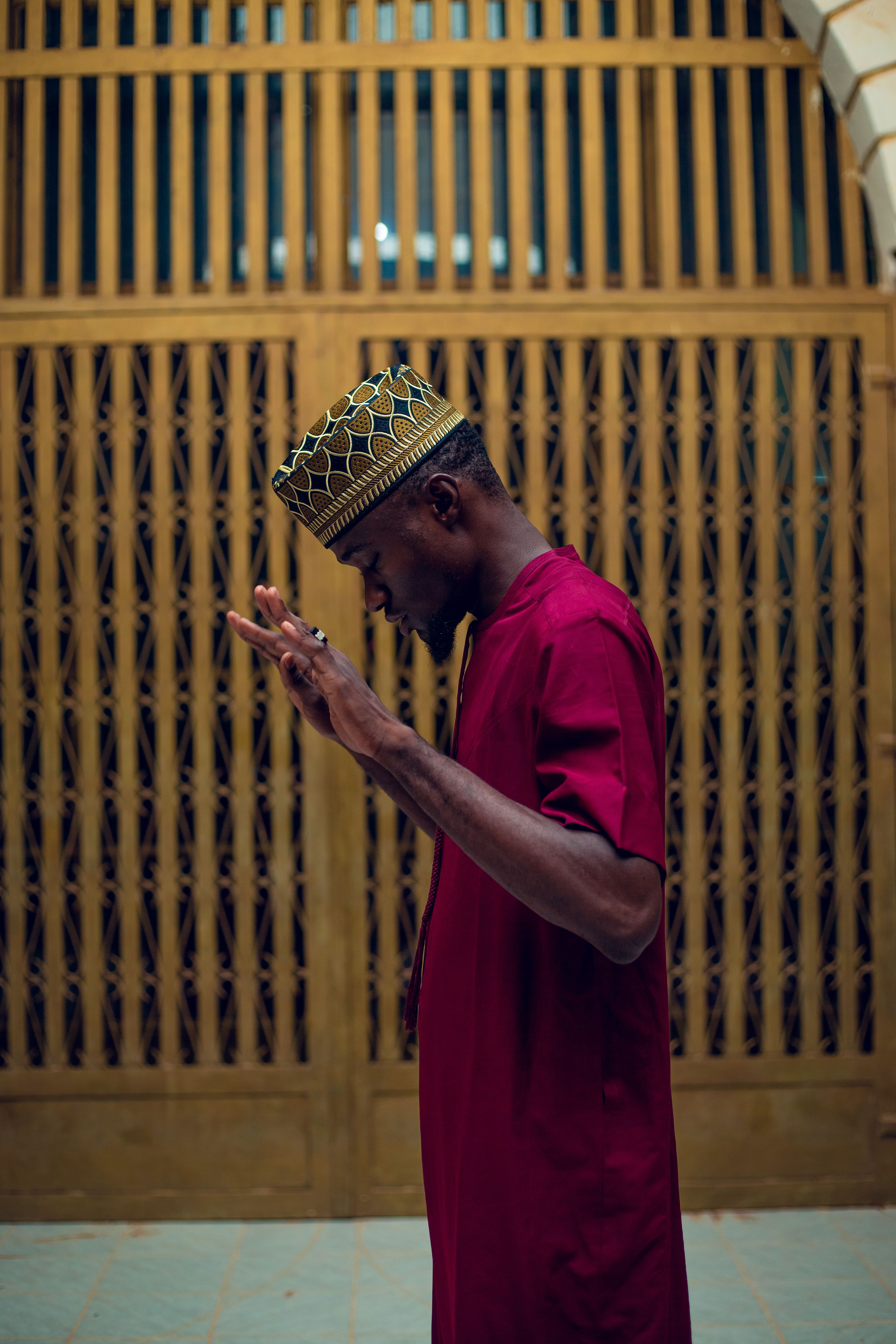 Elegant Portrait of Man in Traditional Attire · Free Stock Photo