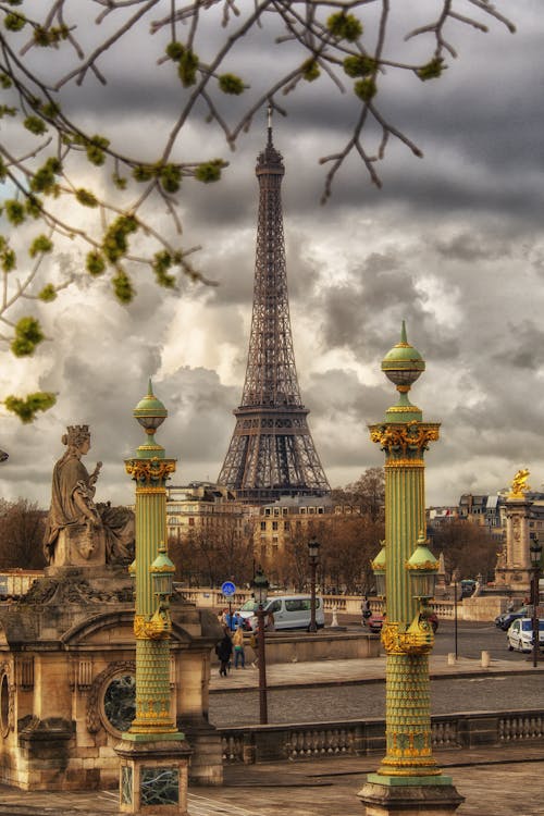 Free Eiffel Tower, Paris Stock Photo