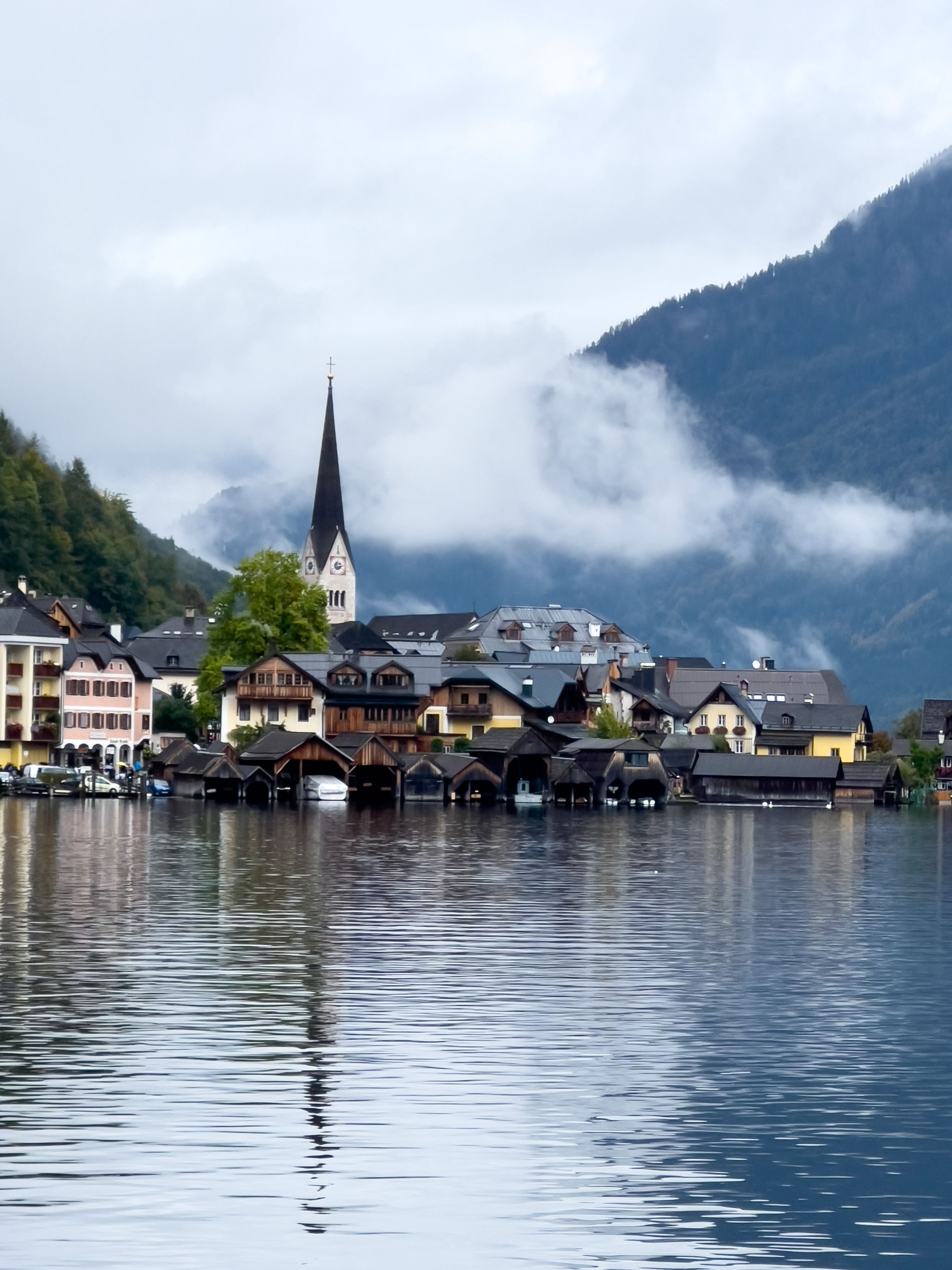 Scenic Autumn View of Hallstatt Austria · Free Stock Photo