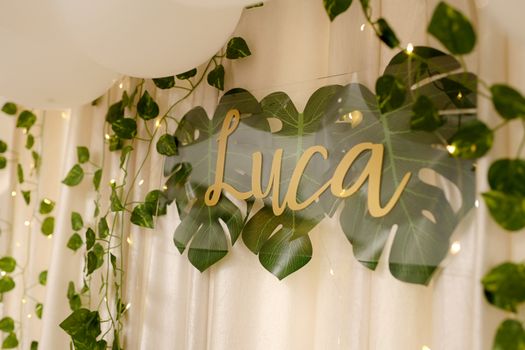 Personalized Family Name Sign — gift idea