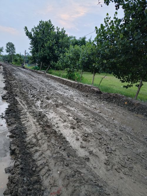 Free local road  Stock Photo