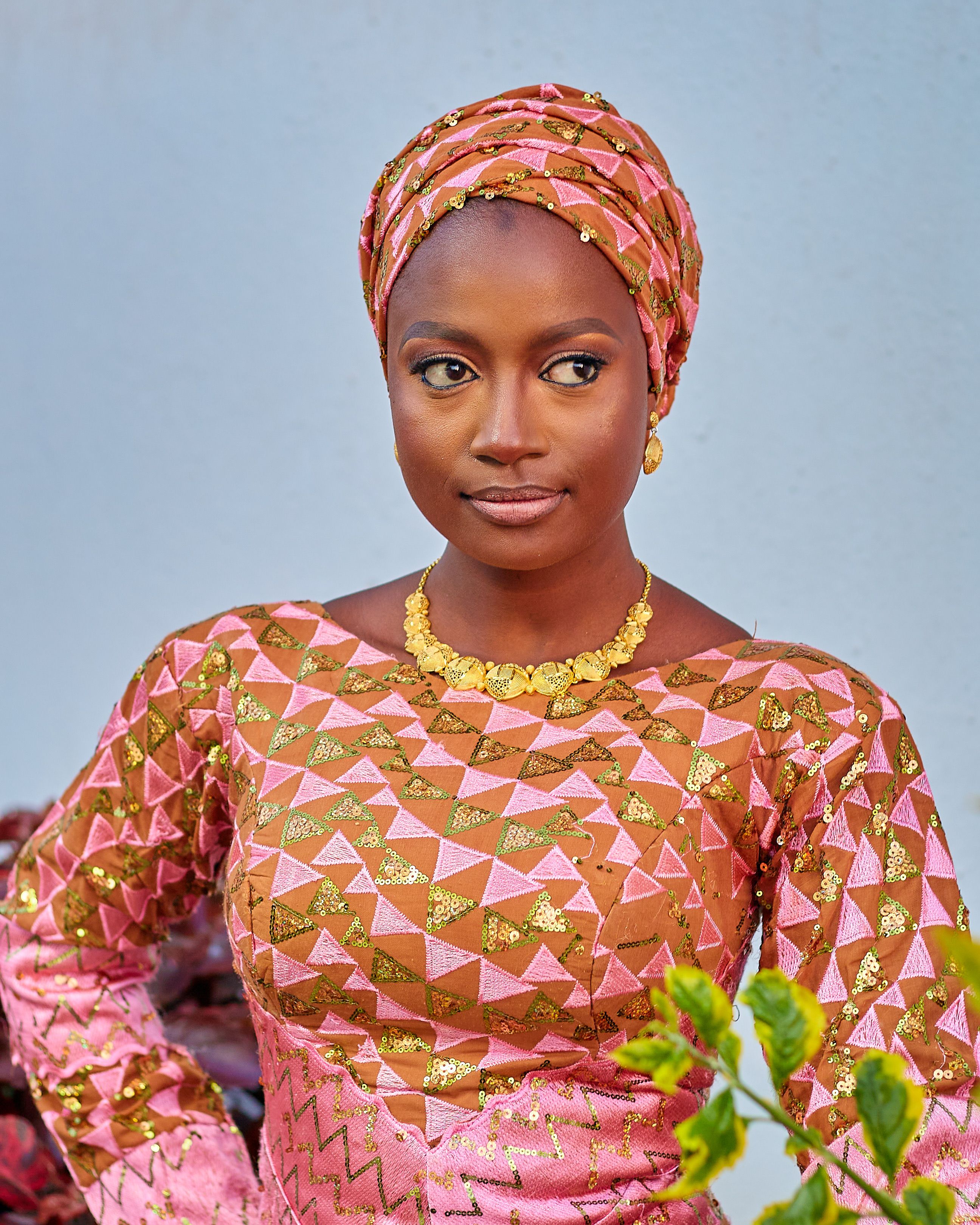 Elegant Woman in Traditional African Attire · Free Stock Photo