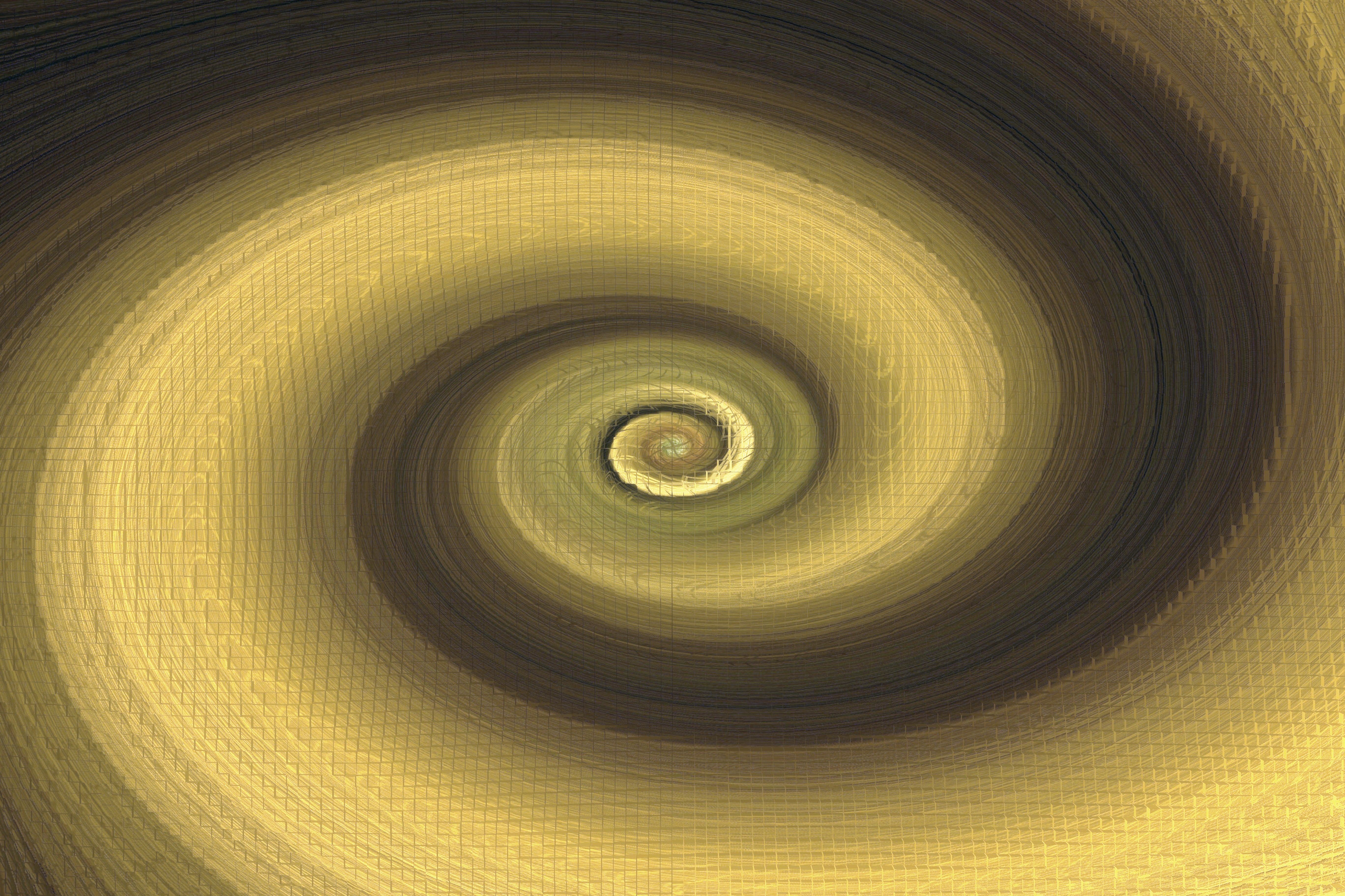 Golden Spiral Abstract Art from Brazil · Free Stock Photo
