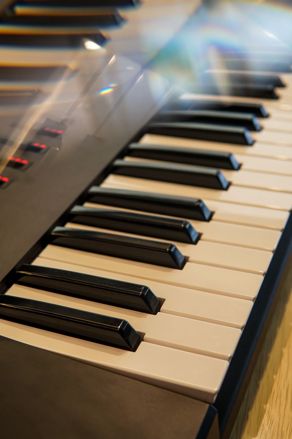 Close-up of Electronic Keyboard Keys · Free Stock Photo