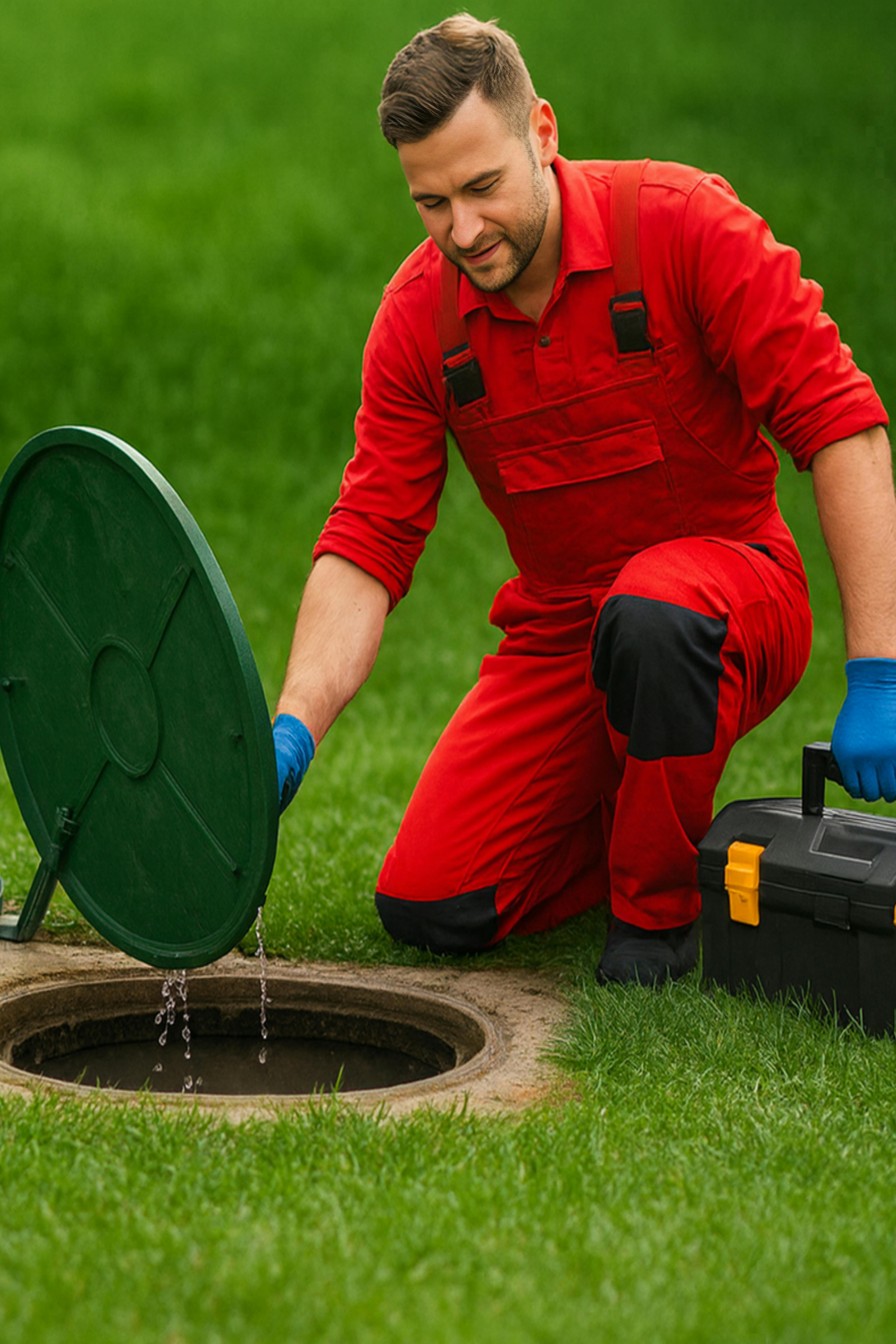 Septic Tank Service Vehicle