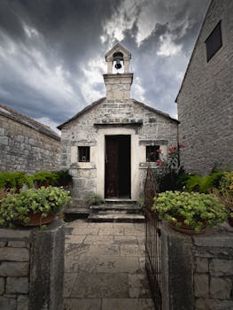 在克罗地亚的某个地方