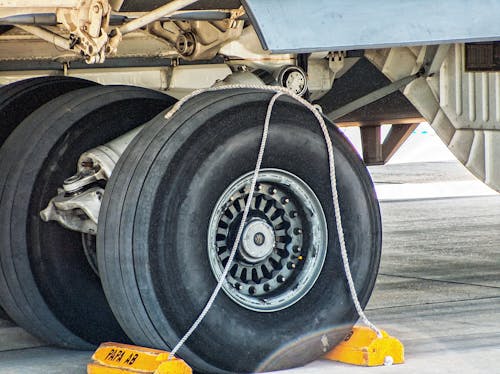 Free stock photo of aircraft, airport, big wheel