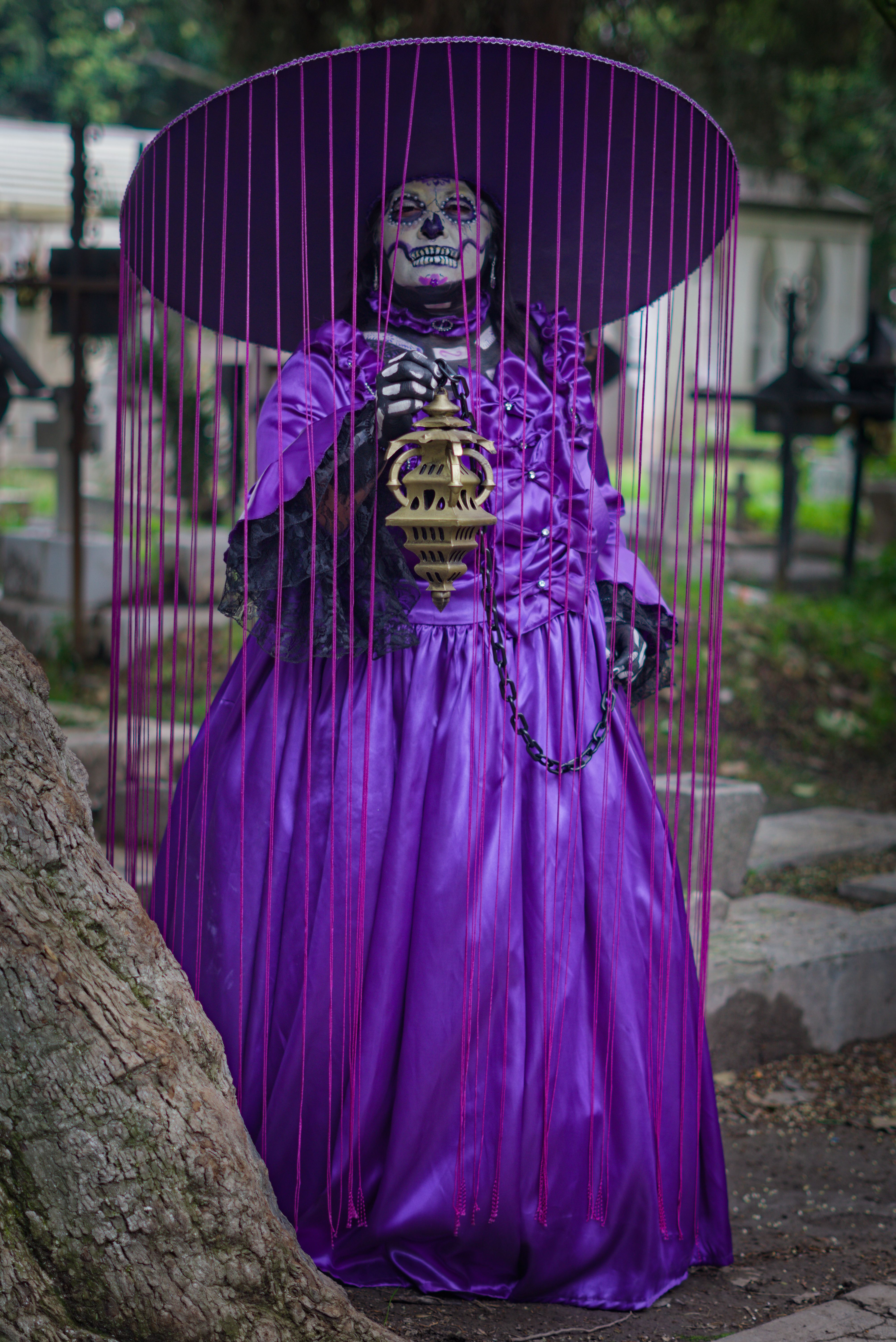 open lace back dress Purple Skeleton Oversized Tee Dress, Purple Skeleton Graphic Tee Shirt, Rave Halloween Costume for Women, Glow in The Dark Halloween Tshirt for Women, main image 0