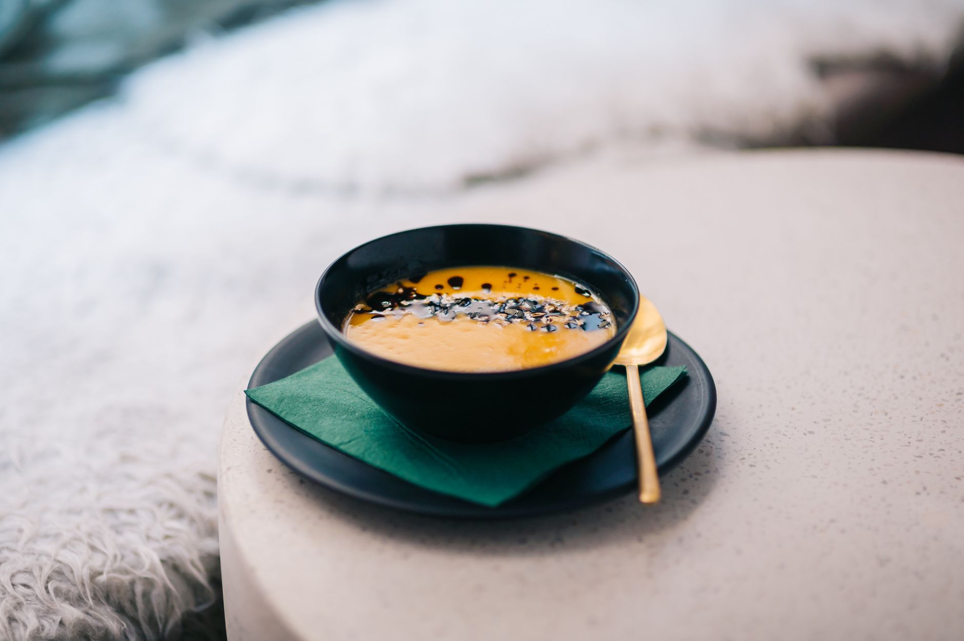 Creamy Miso Sesame Dressing in bowl