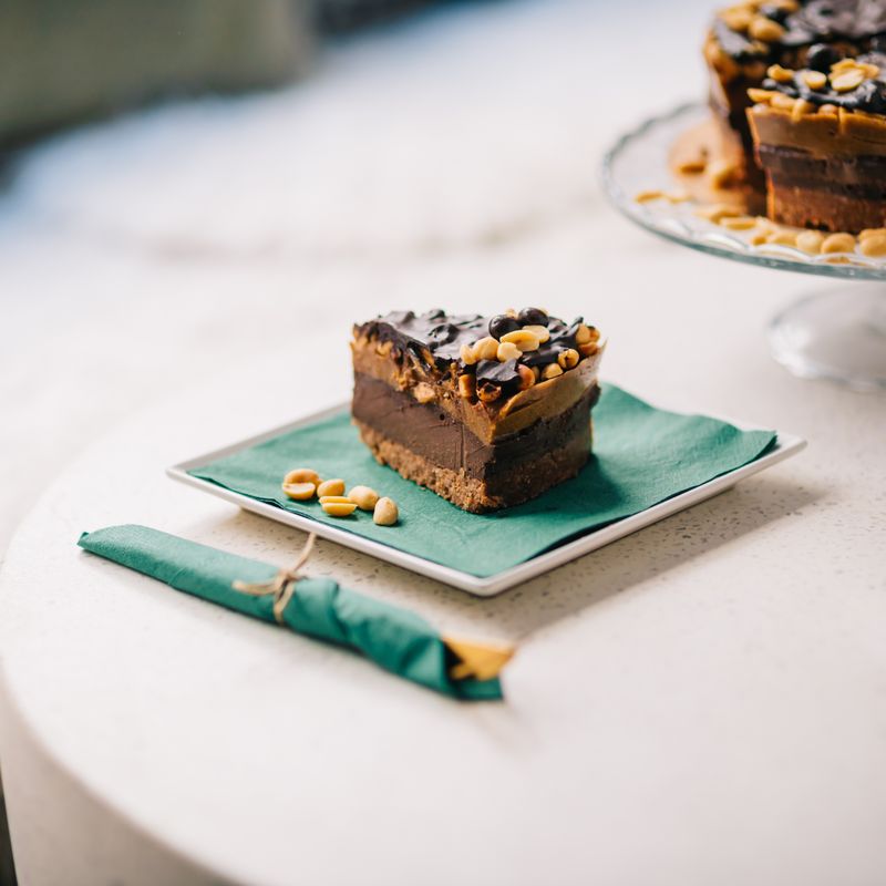 No-Bake Chocolate Peanut Butter Pie