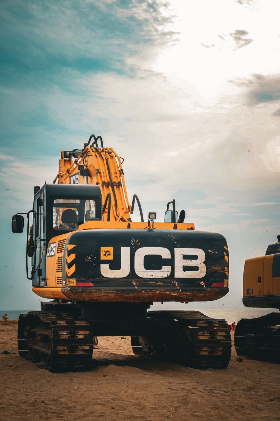 JCB crawler excavator