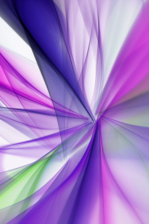 Free Dynamic abstract swirl featuring vibrant purple and green hues creating a captivating visual effect. Stock Photo