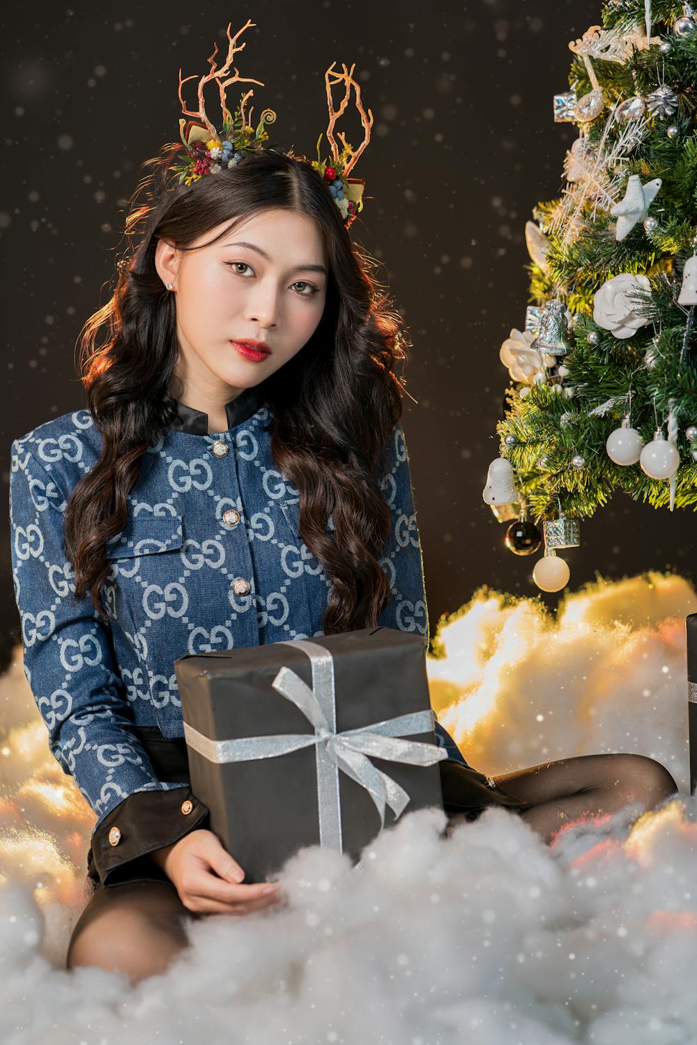 Snowy Christmas Slime