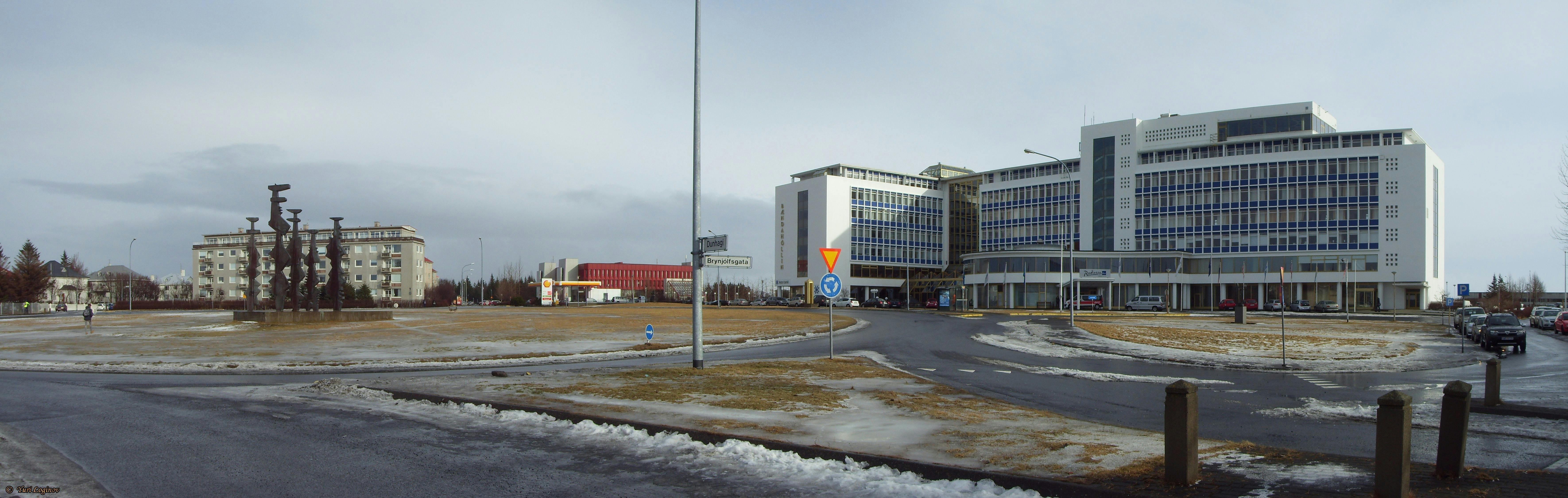 free stock photo of iceland island radisson blu saga hotel