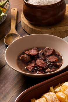 Black Beans With Meat