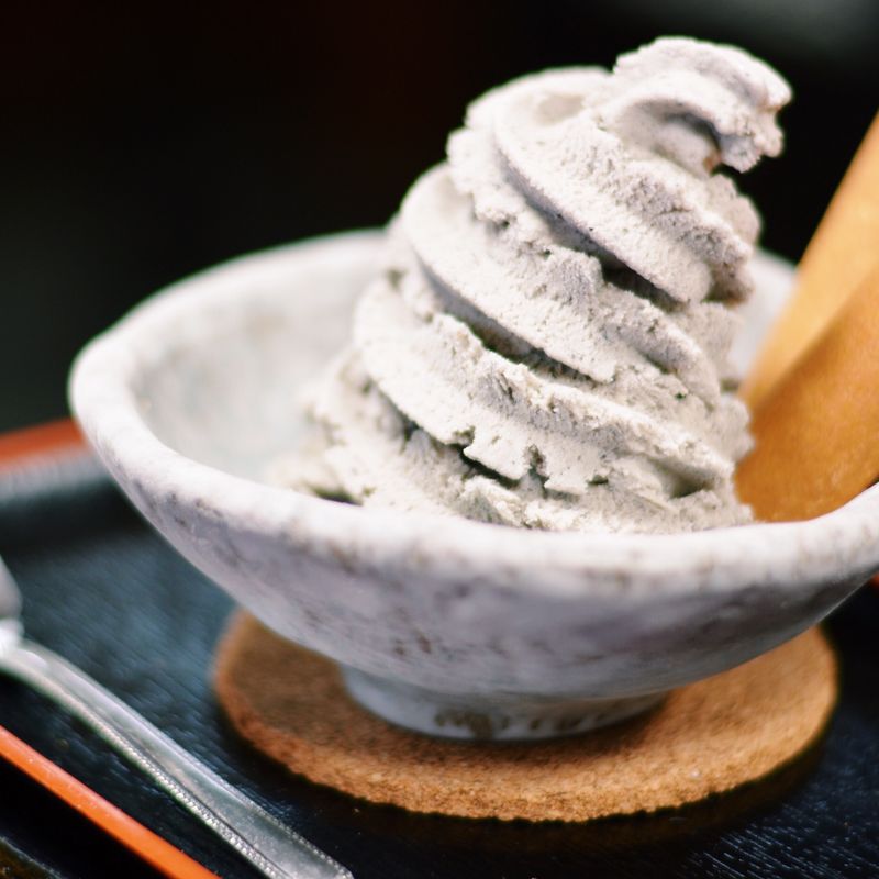 Black Sesame Icebox Cake
