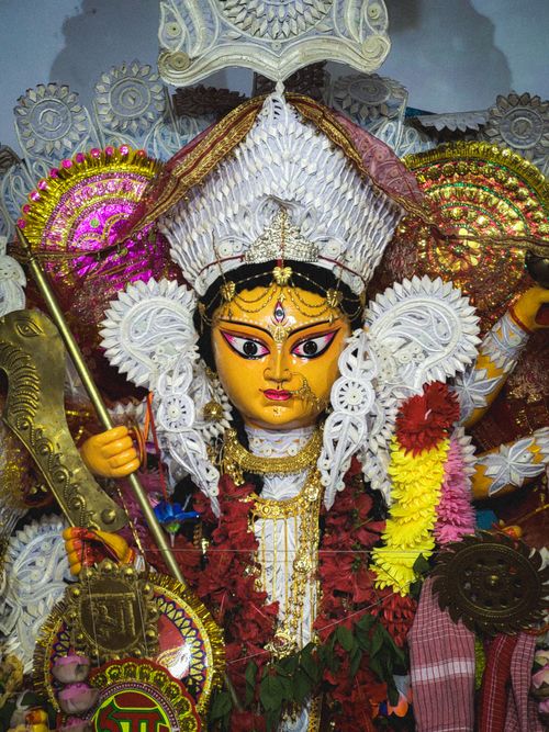 Free stock photo of asian festival, durga, durga idol Stock Photo