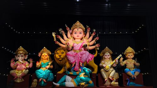 Free stock photo of durga, durga idol, durga puja Stock Photo