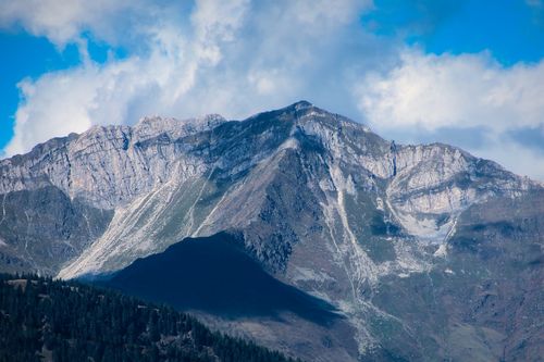 Free Stunning view of majestic mountain peaks in Toblach, Trentino-Südtirol, Italy. Stock Photo