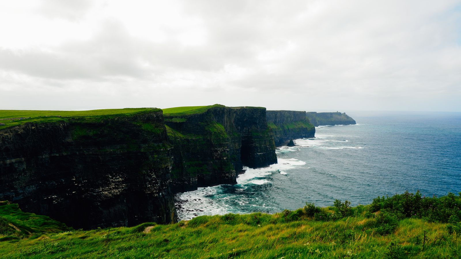 Majestic cliffs of moher overlooking atlantic, Libya
