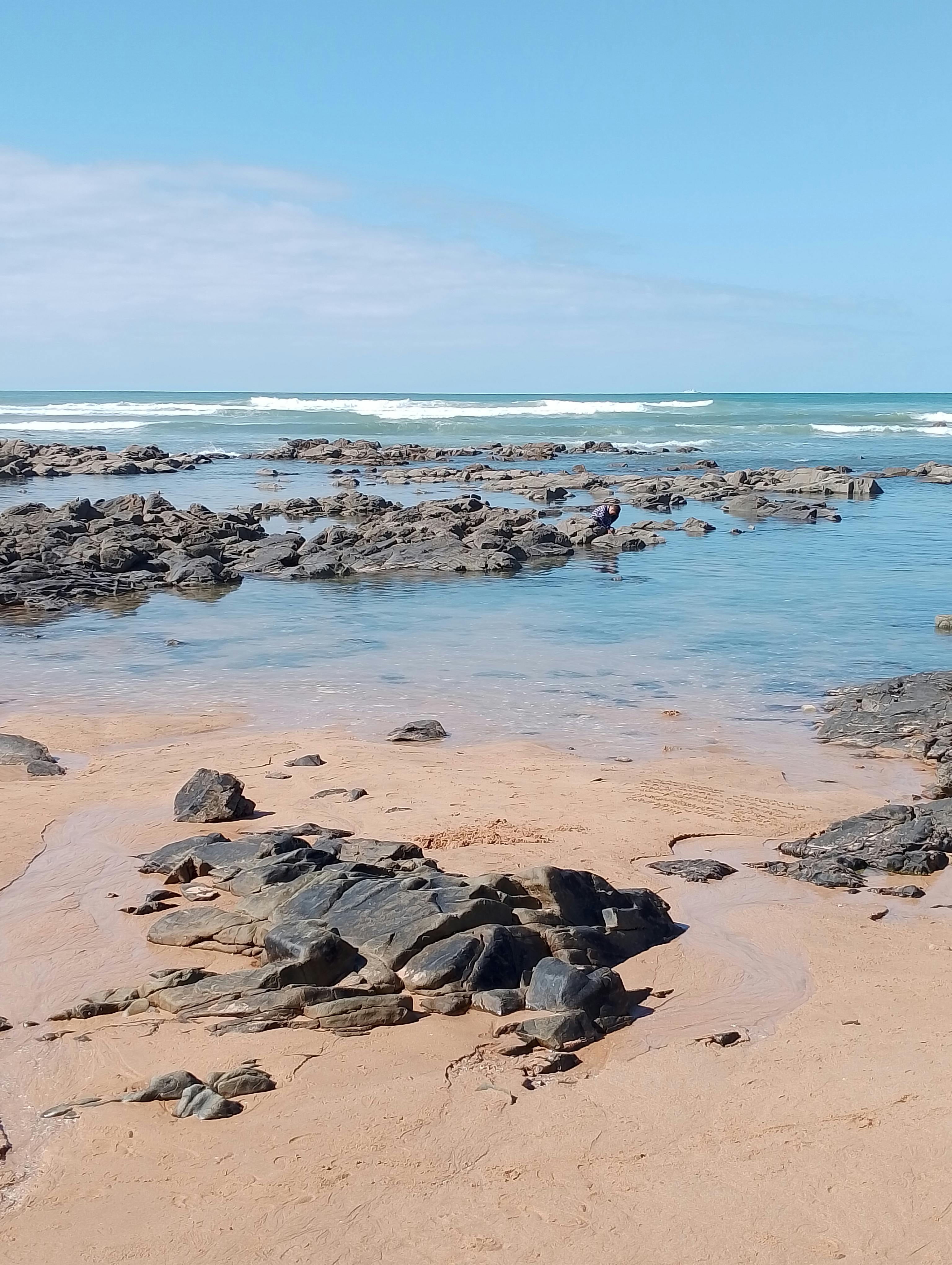 迷人的海滩，美妙而迷人