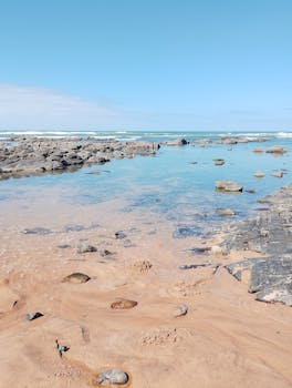 美妙而迷人的海滩