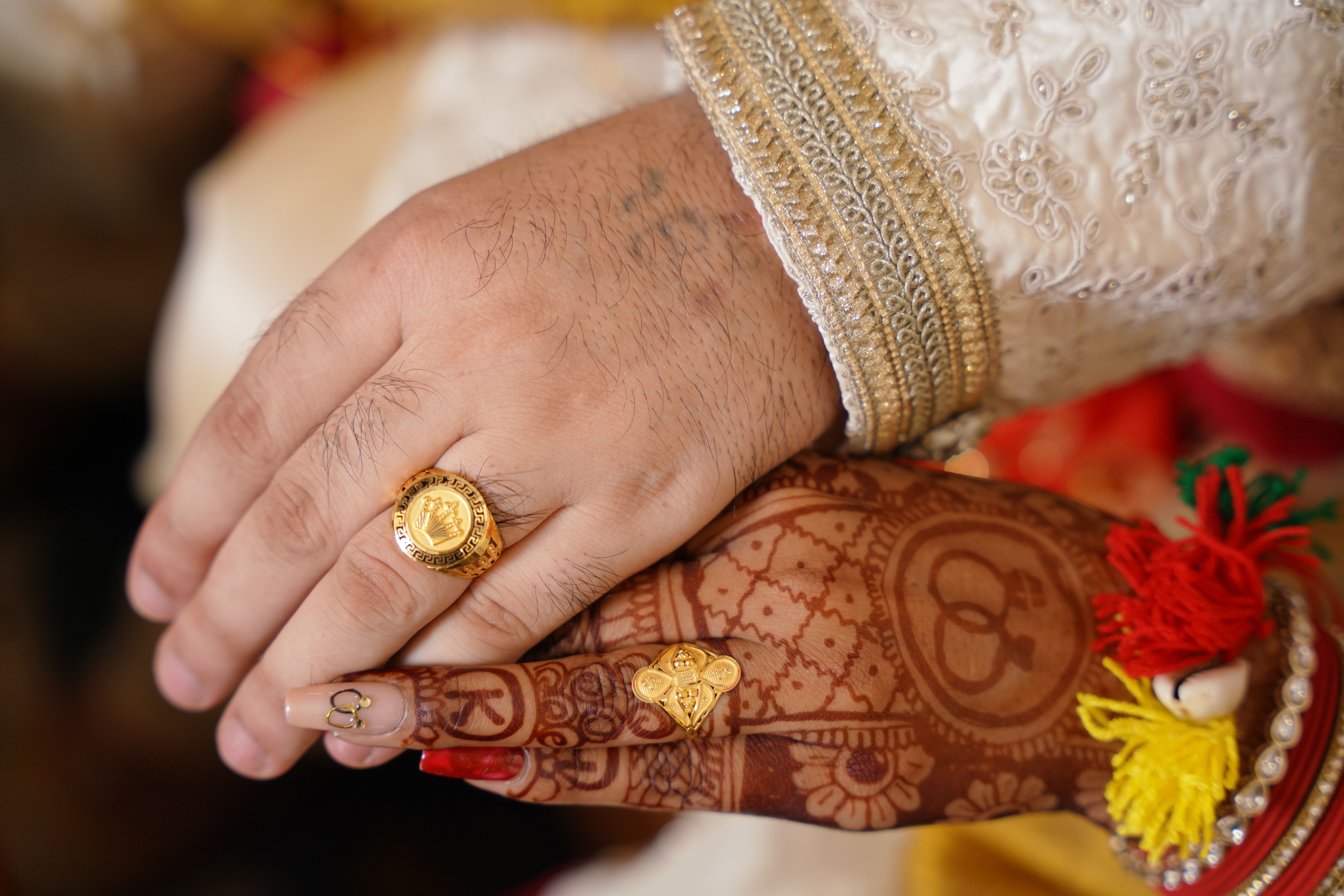 Traditional Indian Wedding Hand Details · Free Stock Photo