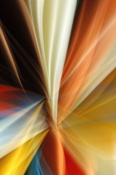 Dynamic abstract light patterns with vibrant colors creating an artistic visual effect.