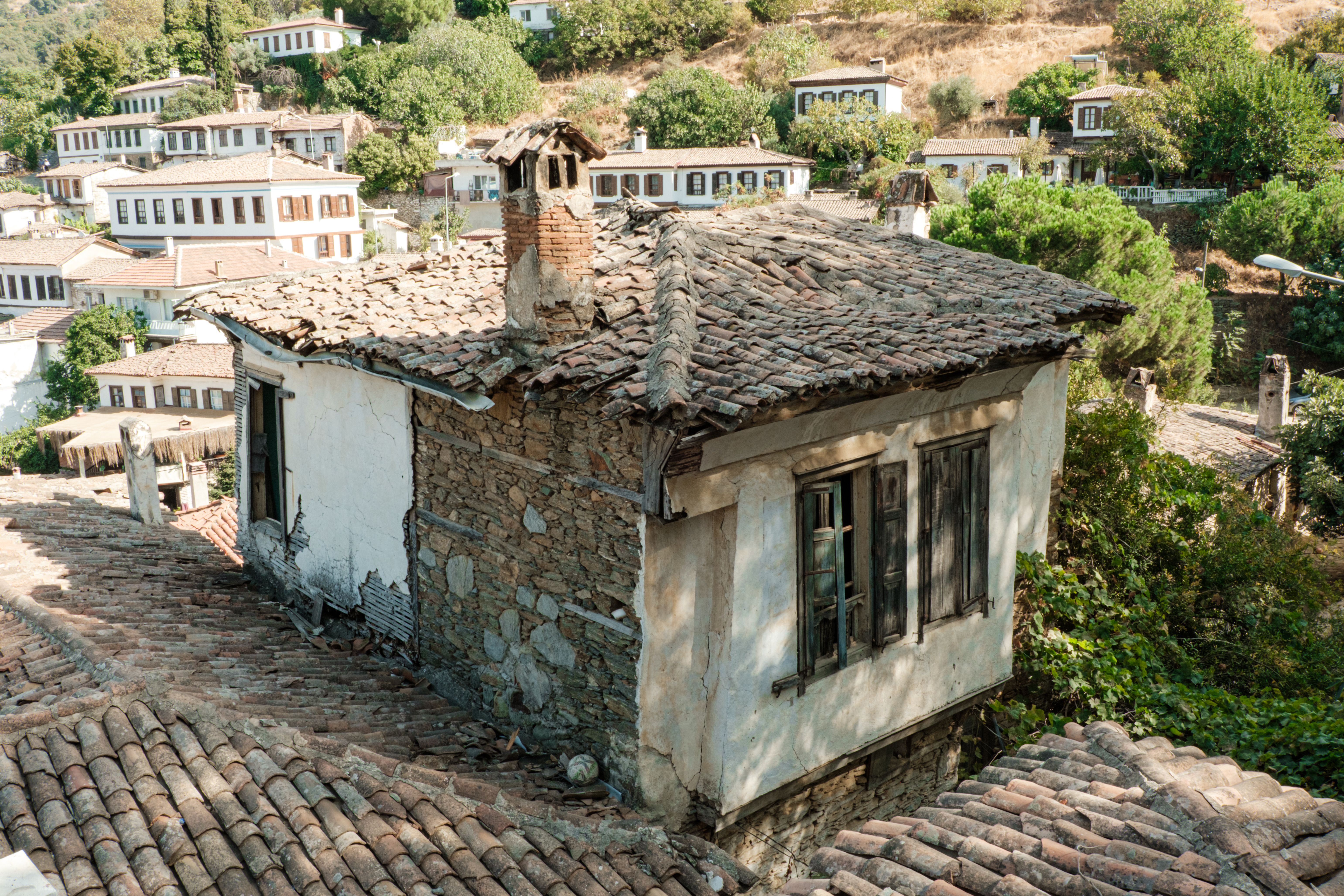 Old Stone Houses in Traditional Mediterranean Village · Free Stock Photo