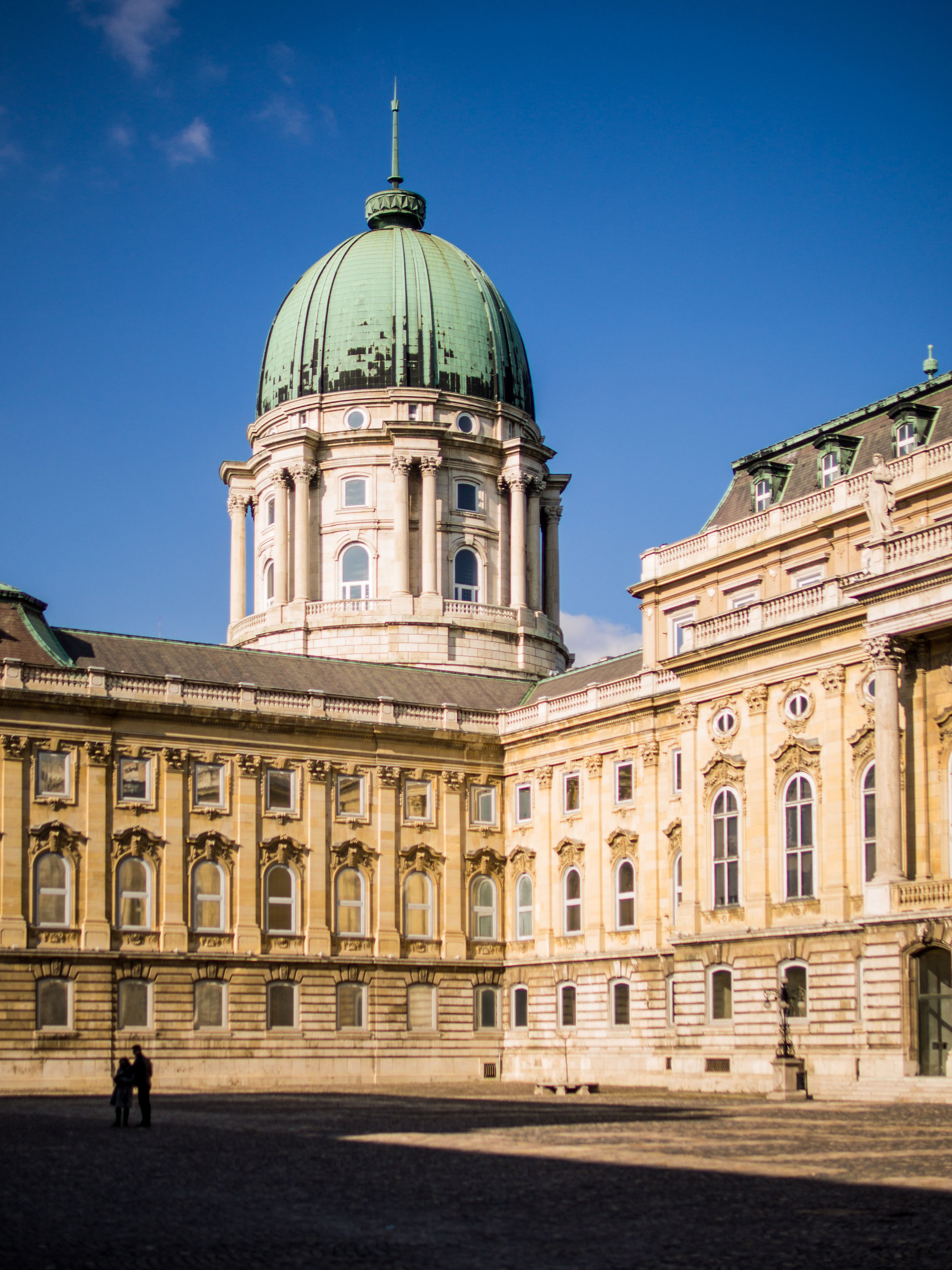 Buda Castle in Budapest on a Sunny Day · Free Stock Photo