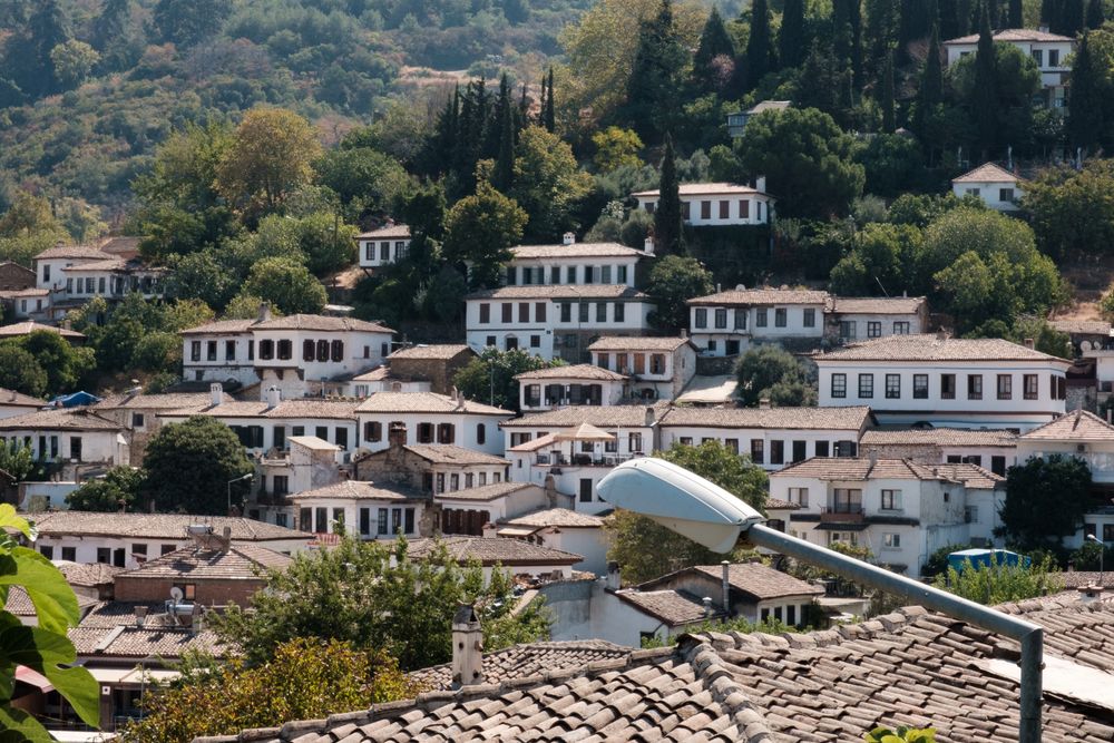Arhitectură otomană tradițională în satul Şirince, lângă Efes