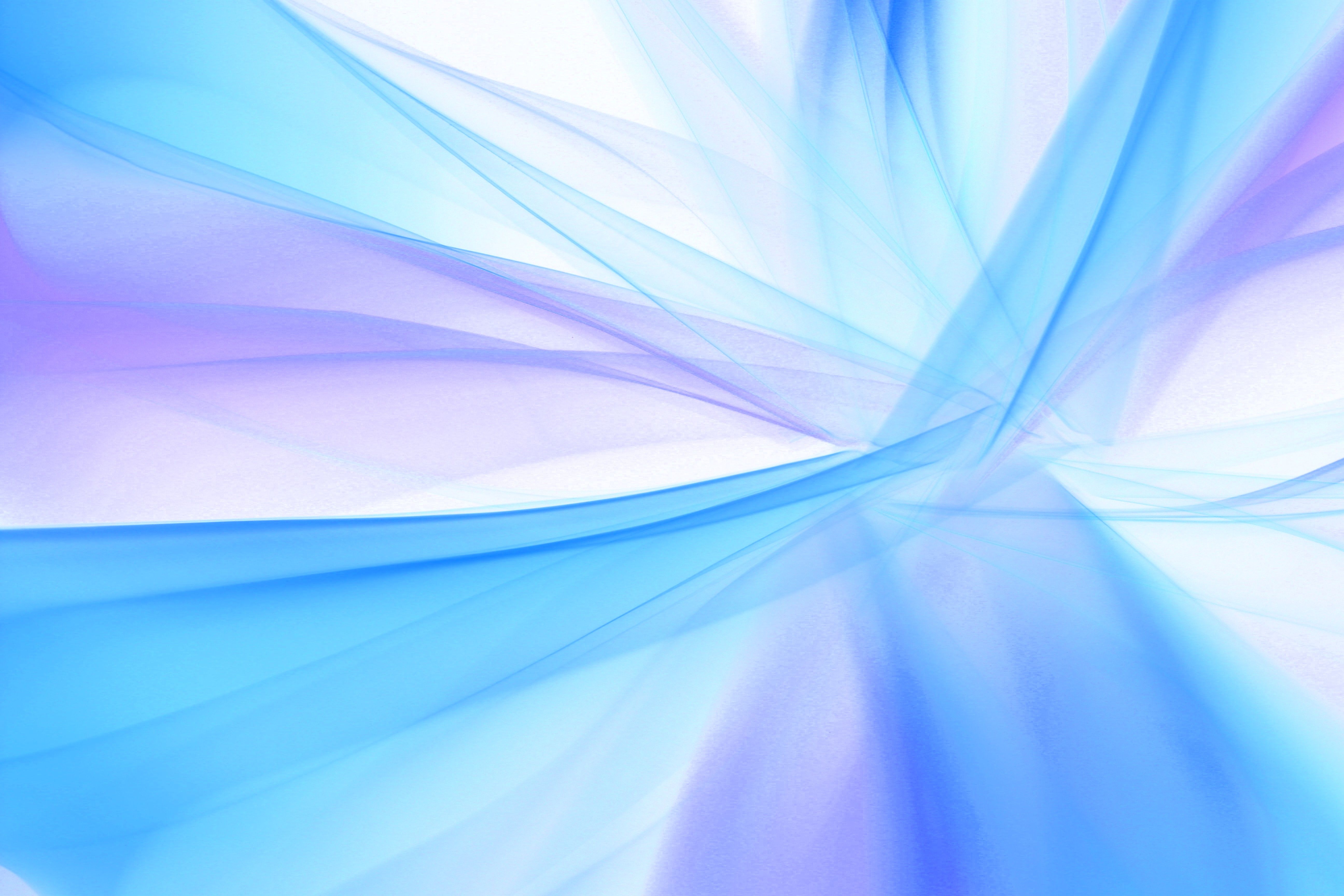 Abstract Blue and Purple Light Waves · Free Stock Photo