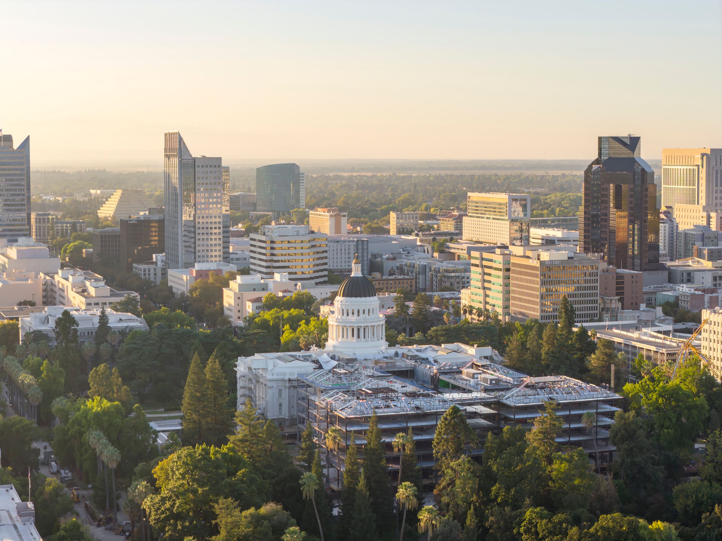Sacramento skyline
