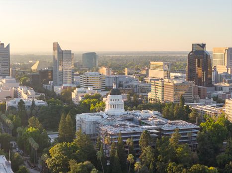 Sacramento skyline