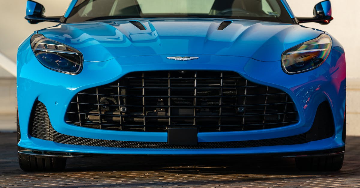 Professional Automotive Studio Photos