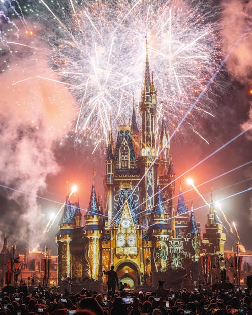 Free Disney Castle Stock Photo