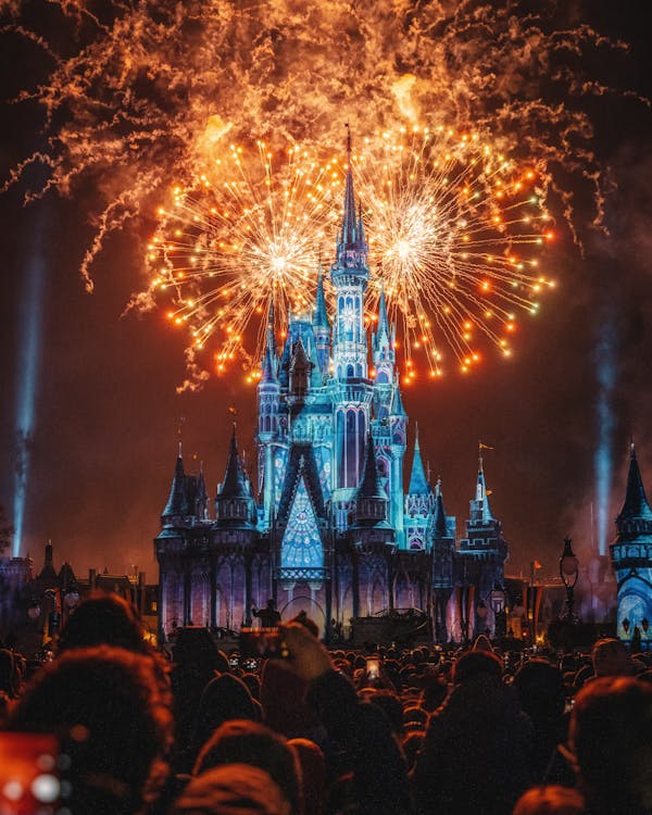 Foto Di Fuochi D'artificio Durante La Serata