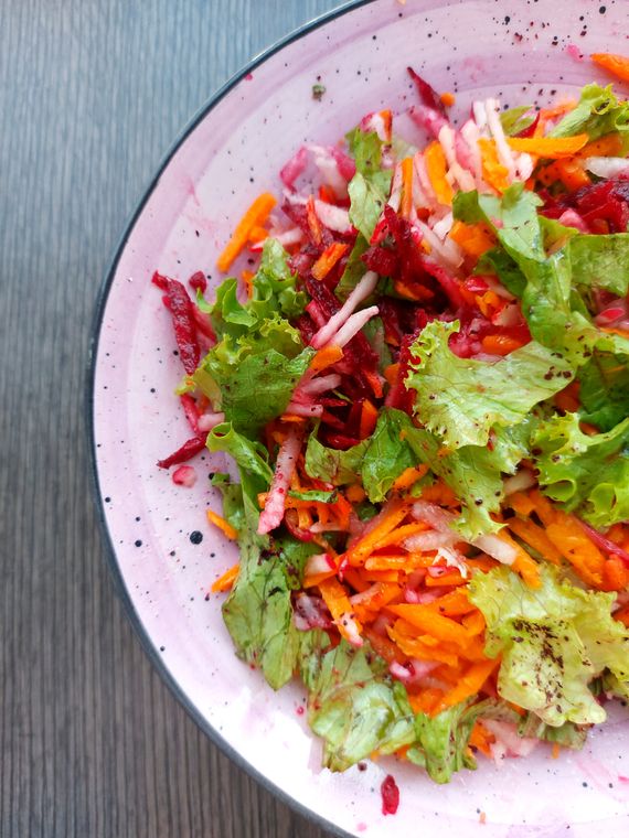 Halloumi Garden Salad