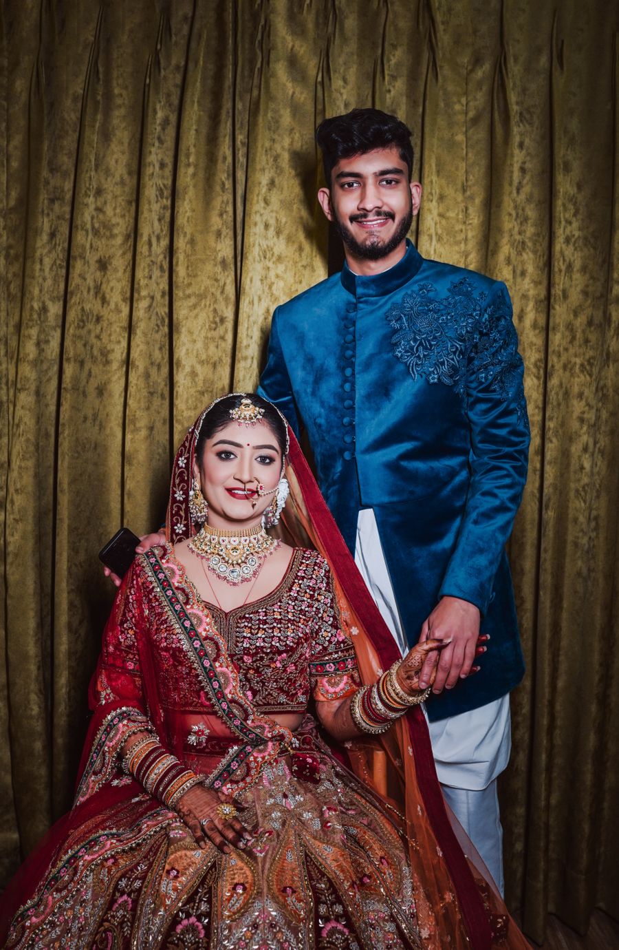 Wedding candid moment