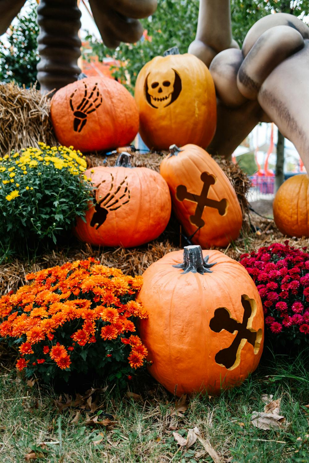 Spooky Pumpkin Puffs Spooky Pumpkin Puffs