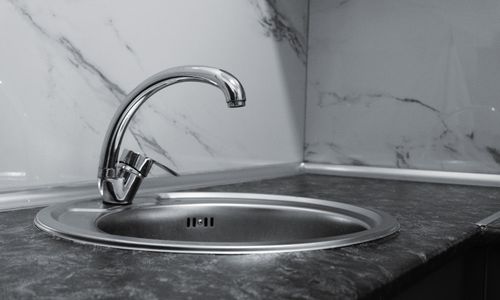 Kitchen sink and faucet