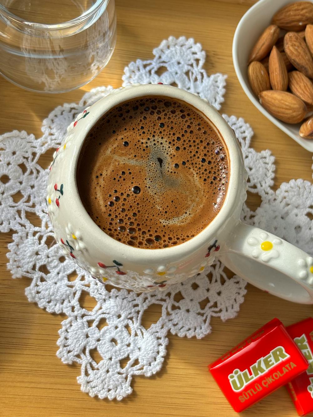 Chocolate-Dipped Almonds