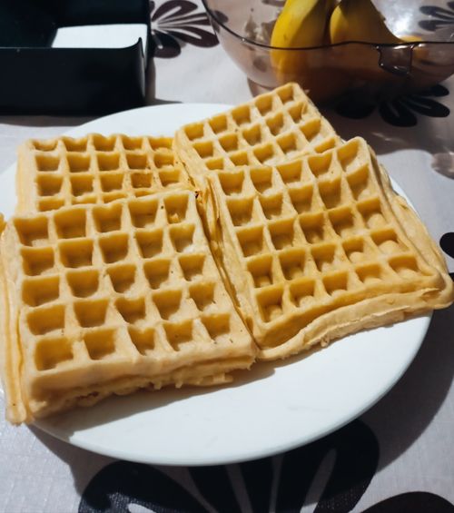 Free Waffles deliciosos restaurante  Stock Photo